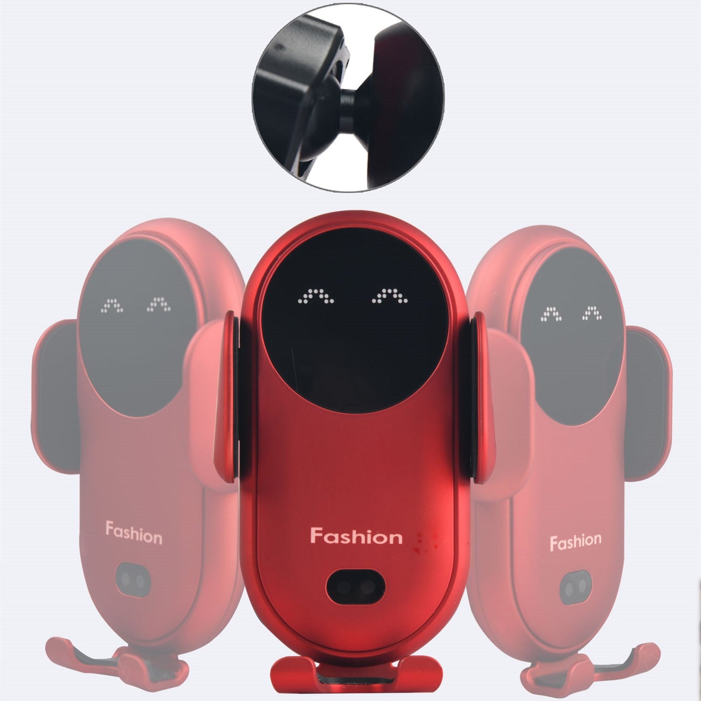 Nuevo soporte de navegación para teléfono móvil S11 con carga inalámbrica para coche, sensor infrarrojo, carga rápida de 10 W, regalo personalizado