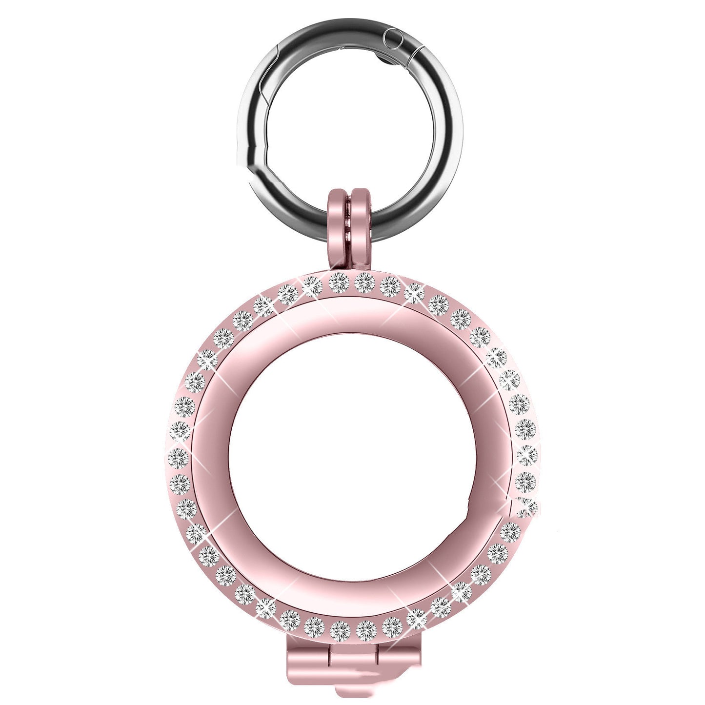 Rastreador de posicionamiento Airtag para GATOS, carcasa protectora con incrustaciones de diamantes