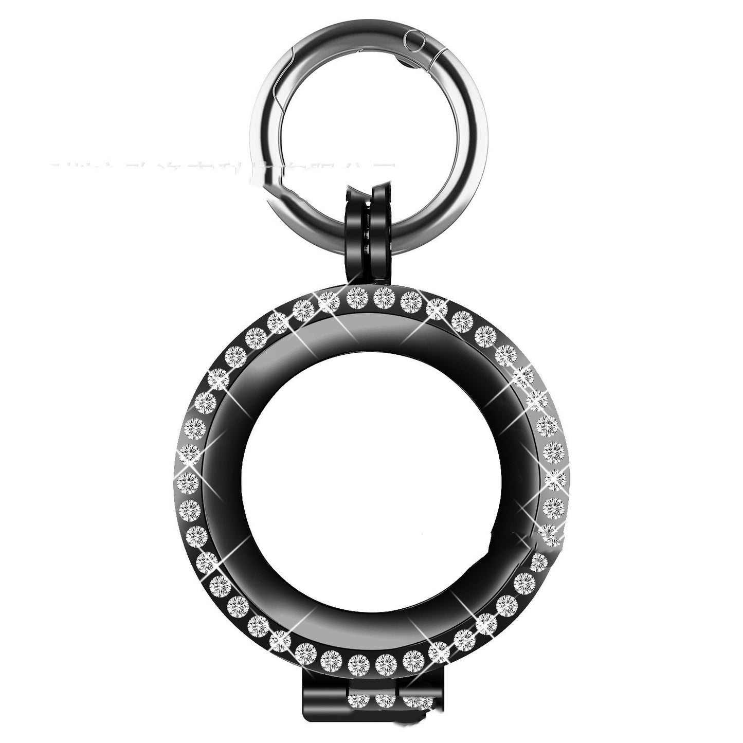 Rastreador de posicionamiento Airtag para GATOS, carcasa protectora con incrustaciones de diamantes