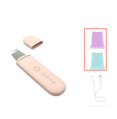 Maquina de peeling y limpiadora facial ultrasónica elimina los puntos negros faciales, salud para el rostro