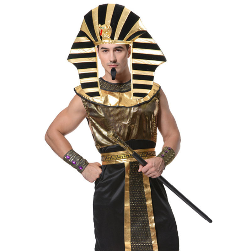 Traje de Cleopatra y Faraón para Fiesta De Disfraces, Disfraz Para Adultos