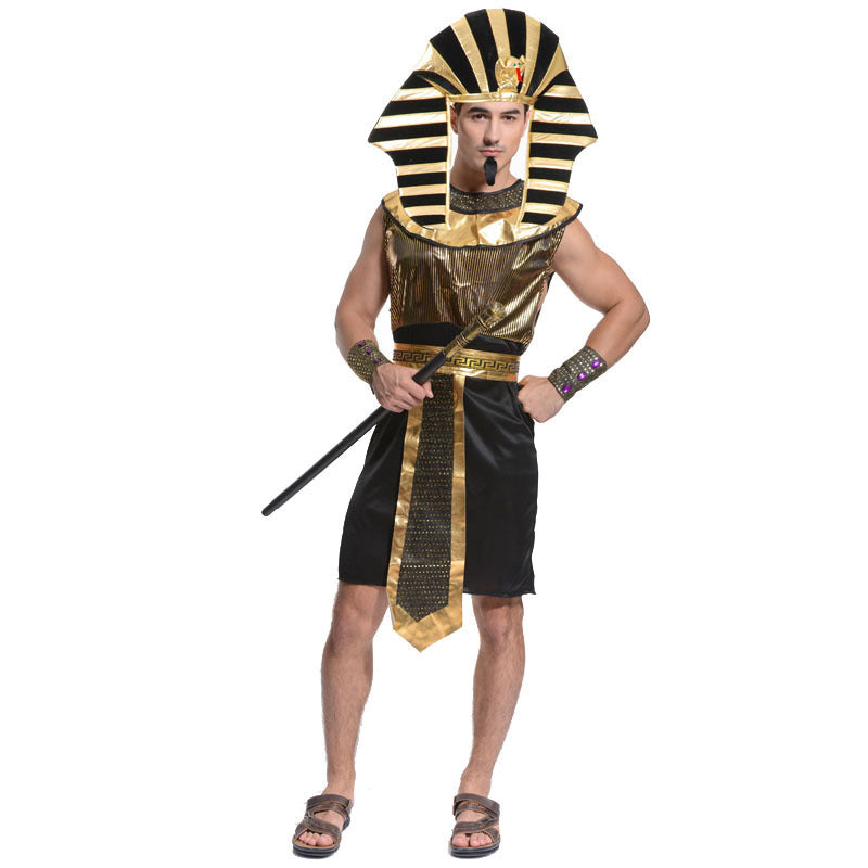Traje de Cleopatra y Faraón para Fiesta De Disfraces, Disfraz Para Adultos