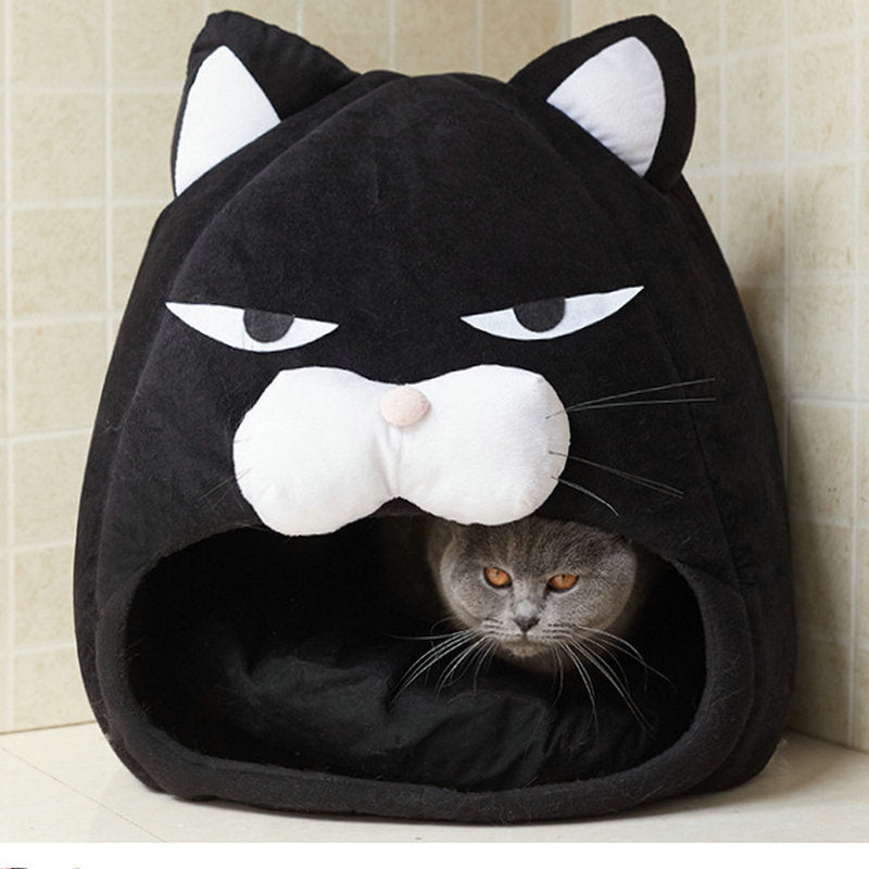 Cama casa de gatos, nido para dormir, cama para mascotas pequeñas