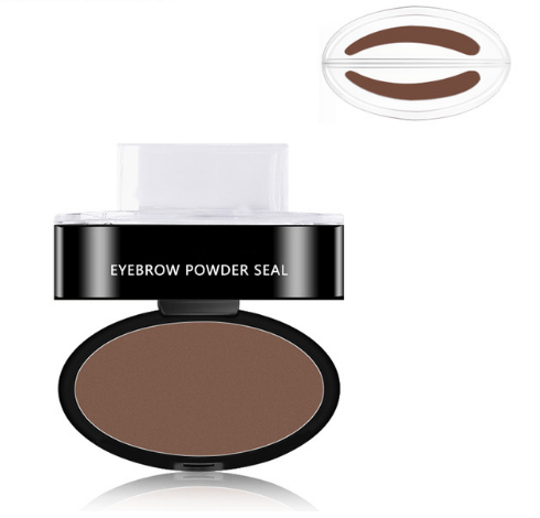 Kit de plantillas para tintar y sellar cejas en polvo, cosméticos, maquillaje profesional, resistente al agua, sellos para cejas, realzadores de cejas.