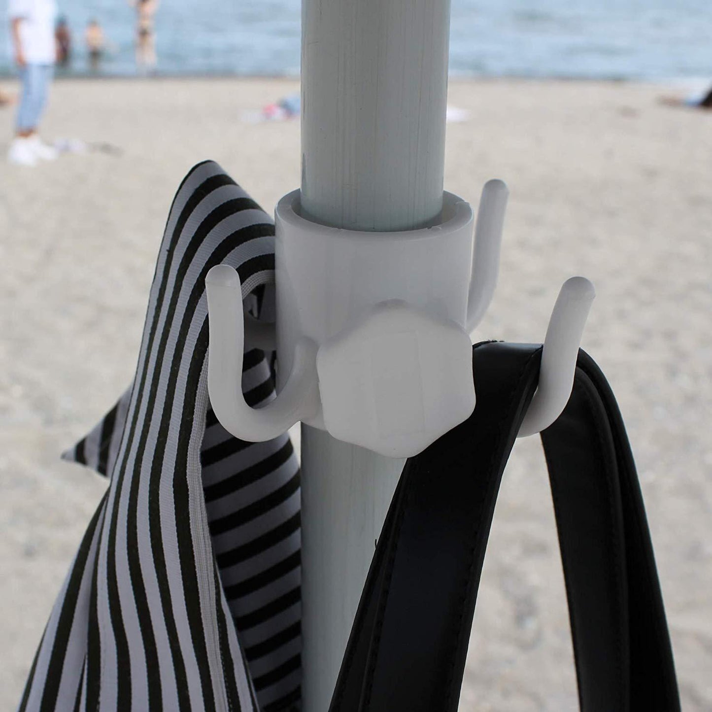 Varilla de anclaje para sombrilla de playa, pie para sombrillas al aire libre, ideal para la arena
