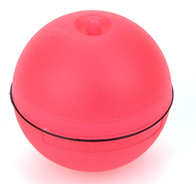 Pelota de juguete electrónica con láser LED y ruedas para gatos