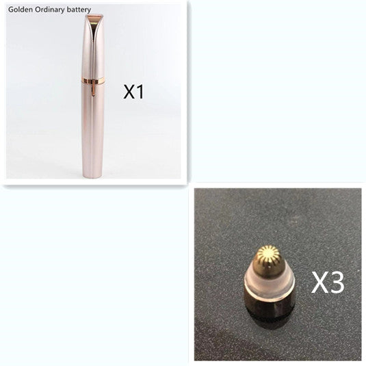 Removedor de pelos, para modelar y afinar cejas, eléctrico Flawless Brows, embellecedor y diseño de cejas