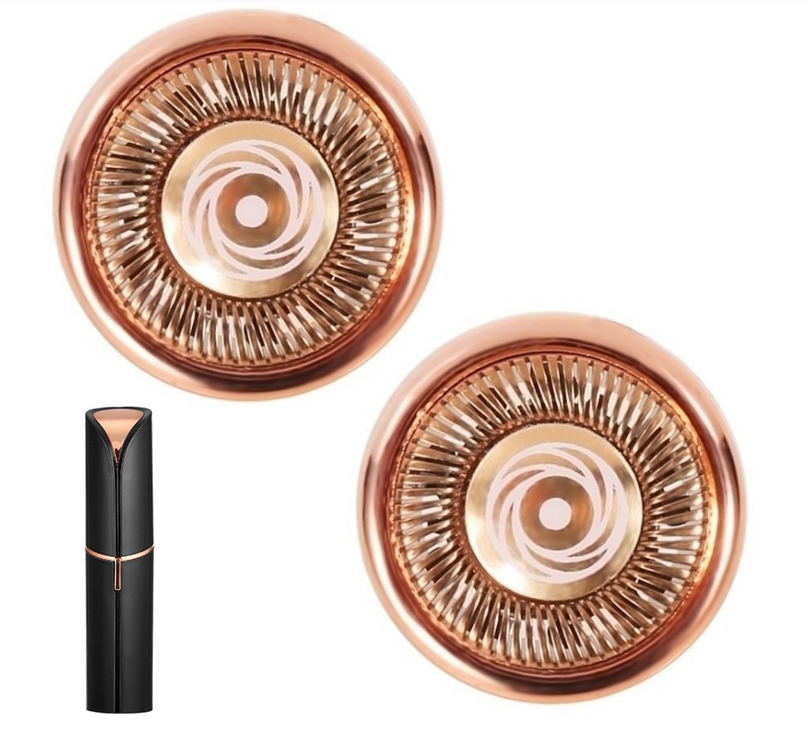 Mini máquina eléctrica de depilación para mujer, afeitadora de lápiz labial, recortadora de cejas