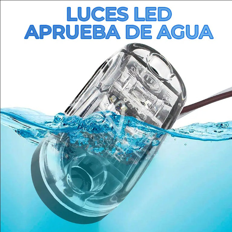 Luz LED de Posición para Vehículos 12V/24V – Alta Resistencia + Fácil Instalación