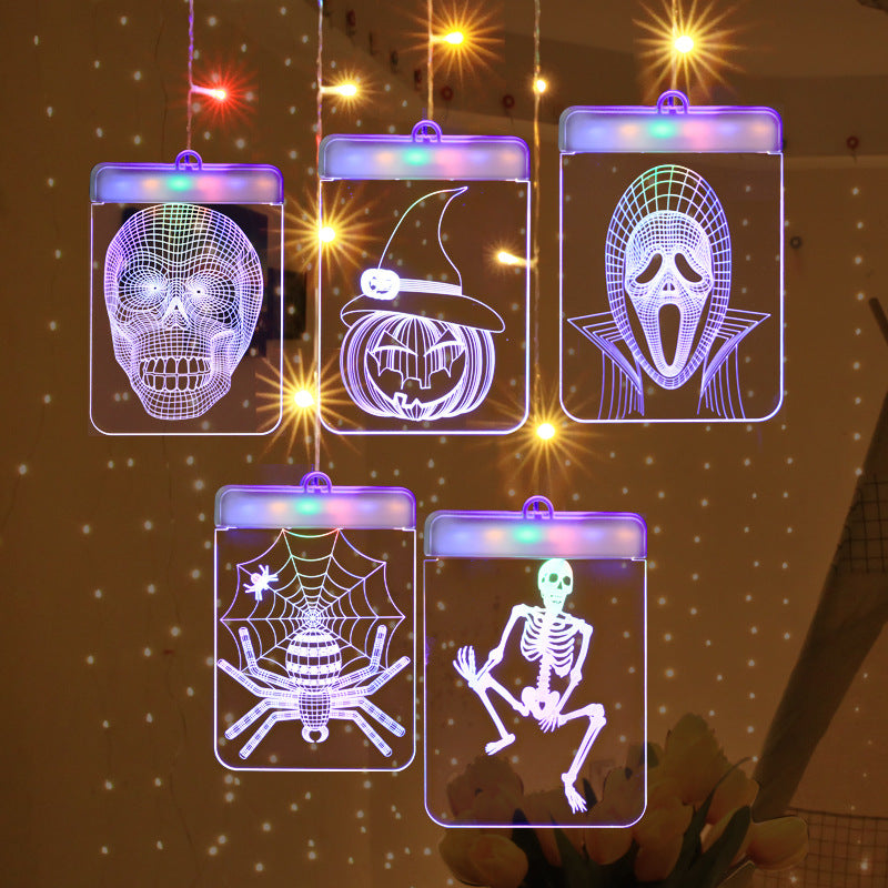 Luz LED de carámbano para decoración de Halloween