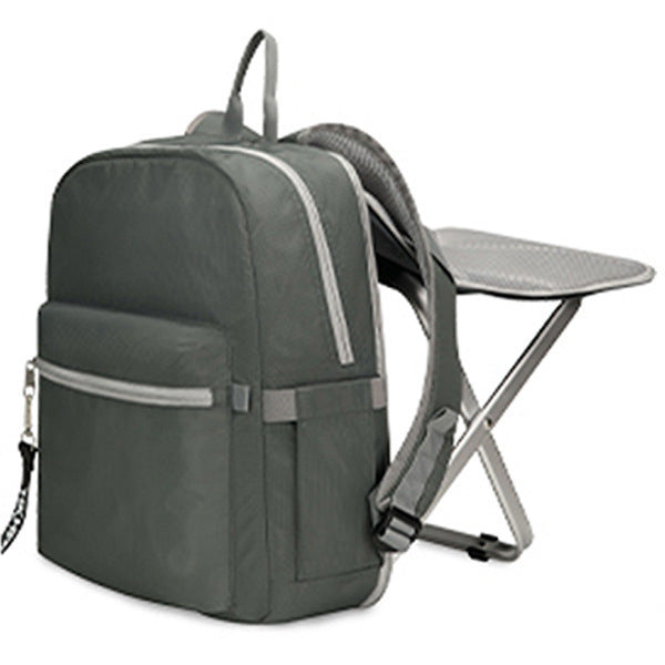 Mochila, Backpack con Asiento Oculto – ¡Organízate y Descansa en Cualquier Lugar!