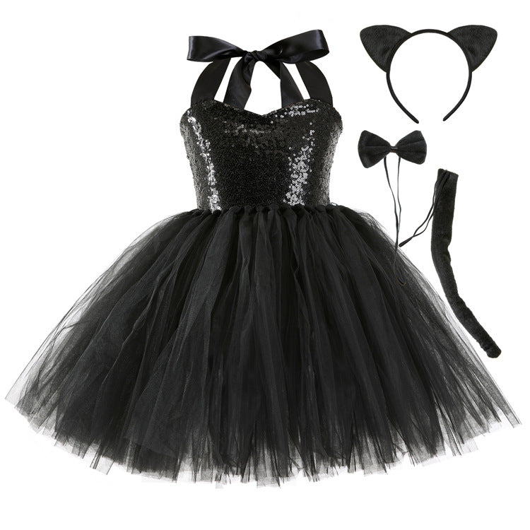 Vestido disfraz de Jirafa para niña, Disfraz de Halloween