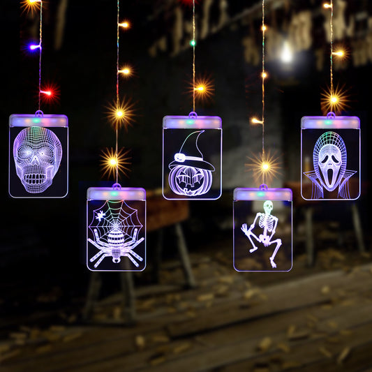 Luz LED de carámbano para decoración de Halloween