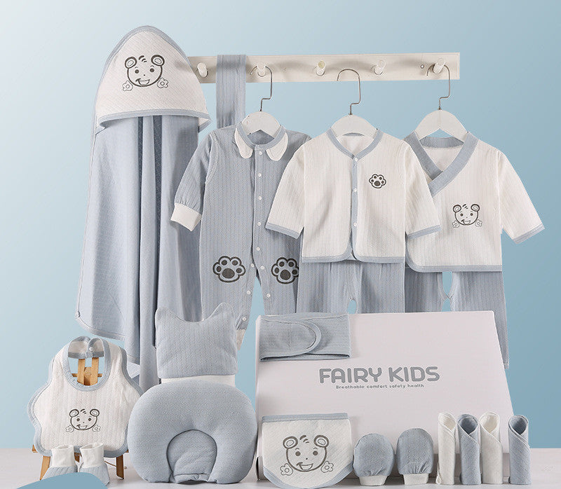 Cesta de regalo para bebé, ropa para bebé, conjunto con caja de regalo para recién nacido, suministros para bebé