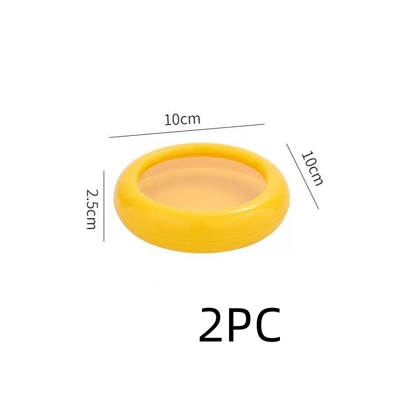 Cajas con película transparente para conservar frutas y verduras frescas, utensilios de cocina
