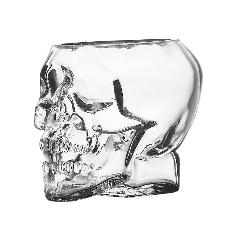 Copa de vino con forma de calavera para Halloween, vaso de jugo con personalidad especial, vaso de whisky