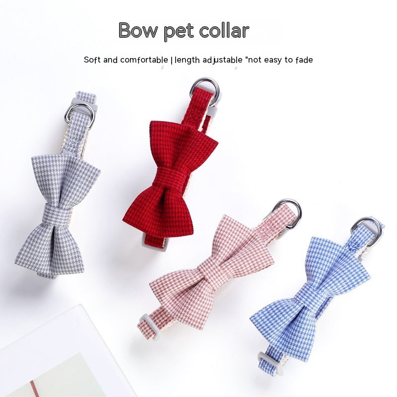 Collar para mascotas con lazo eleganteisimo para tu mascota