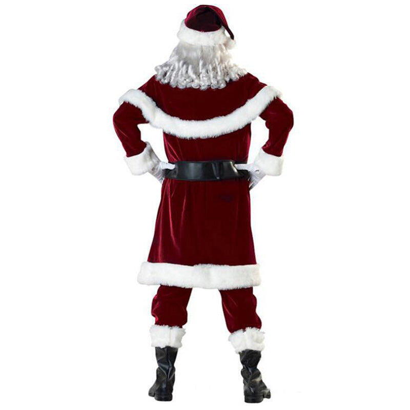 Traje espectacular de Santa Claus para parejas, Santa Claus y Mamá Claus. traje de Papá Noel para el y ella, divertido y de alta calidad