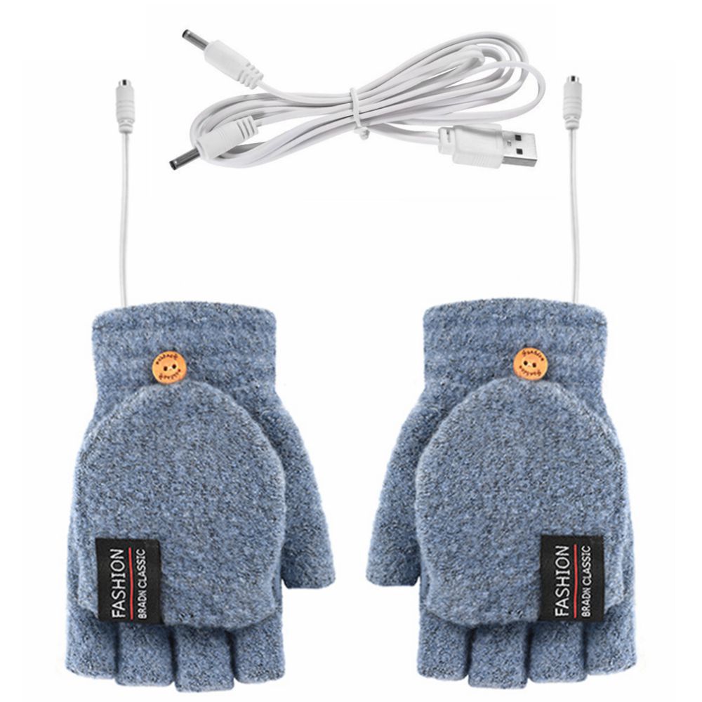 Guantes para sus manos que se conectan con USB para dar Calor, calefacción