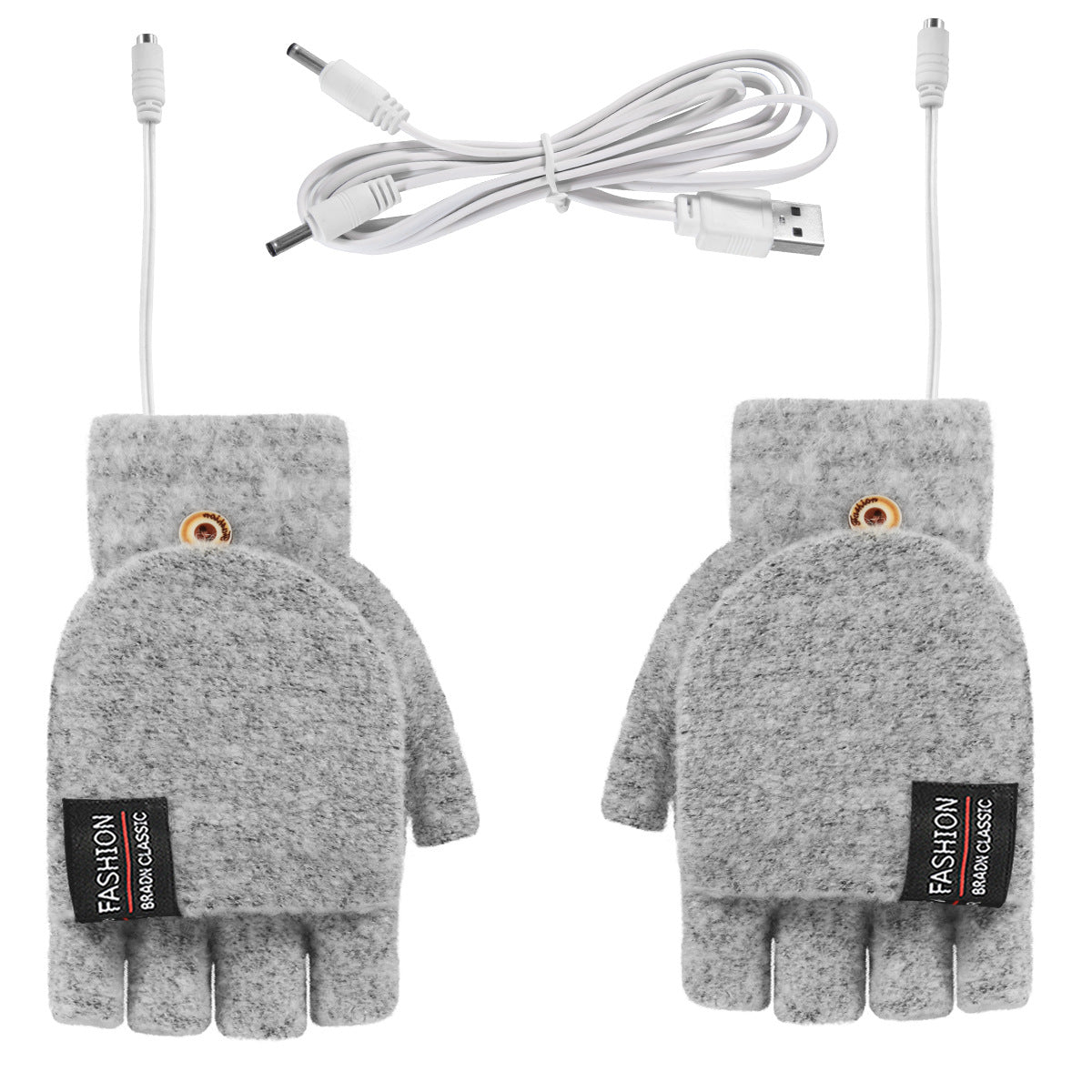 Guantes para sus manos que se conectan con USB para dar Calor, calefacción
