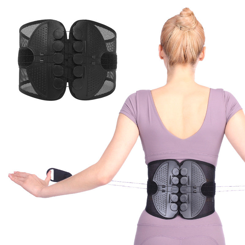 Cinturón de Protección Lumbar con Cordón y Velcro – Uso Terapéutico y Diario