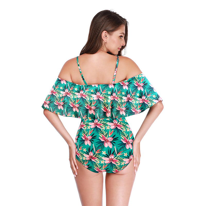 Traje de baño de una pieza bikini de playa