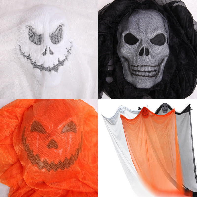 Cortina de espectro de Halloween; Cortina con forma de fantasma