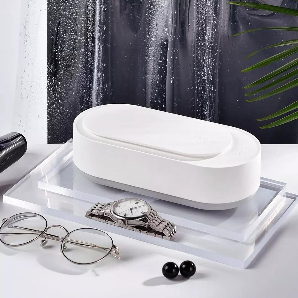 Limpiador ultrasónico portátil, máquina de limpieza por vibración de alta frecuencia de 45000Hz
