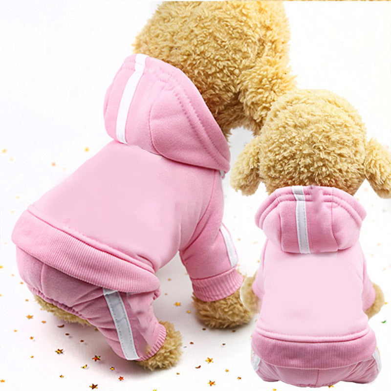 Ropa de abrigo en algodón suave para mascotas, sudadera súper cálida y cómoda para tu perro.