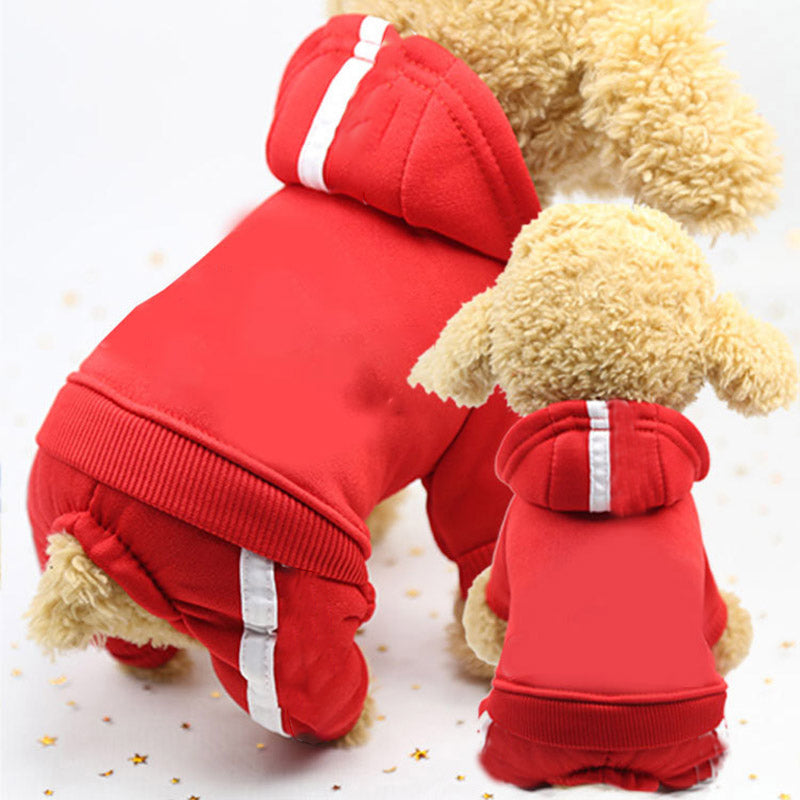Ropa de abrigo en algodón suave para mascotas, sudadera súper cálida y cómoda para tu perro.