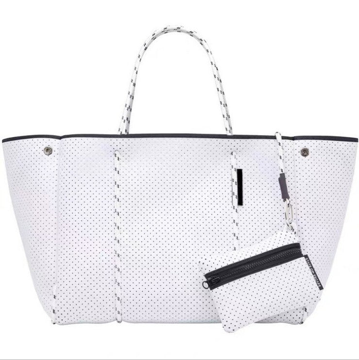 Bolsa de playa de neopreno ideal para tus días al aire libre, salidas a la playa, caminatas al sol