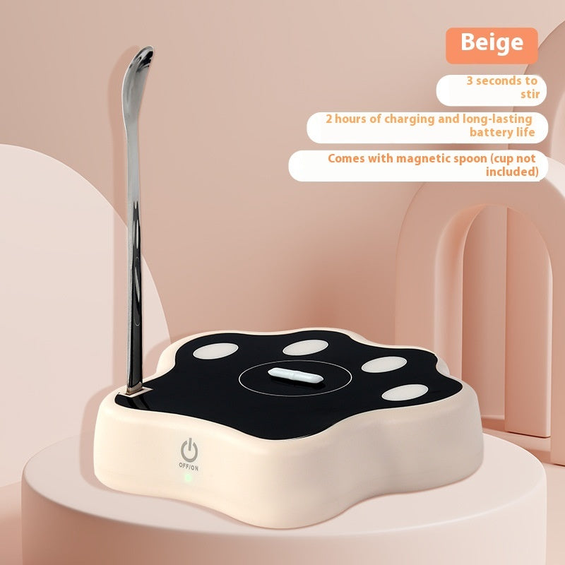 Base agitadora inteligente con carga para agitador de taza portátil genial y divertida!