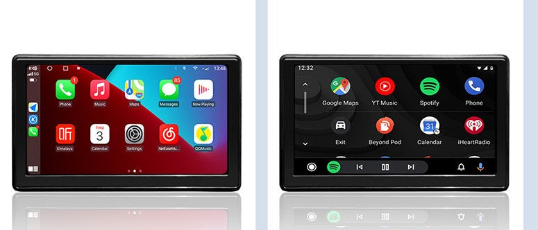 Pantalla inteligente portátil IPS para coche, GPS, pantalla de proyección inalámbrica, Carplay, Android AUTO