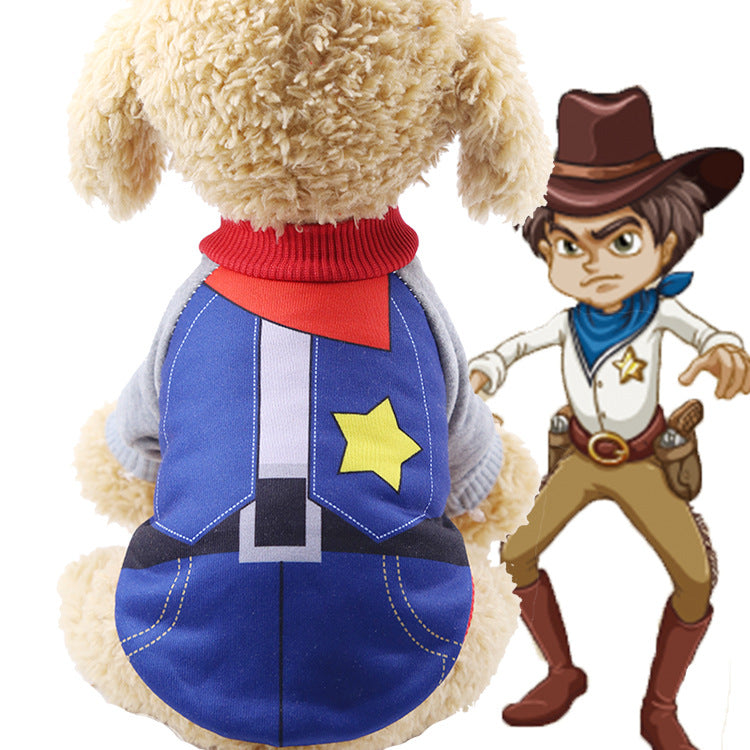 Ropa divertida para perros del día de Halloween! Disfraz para mascota