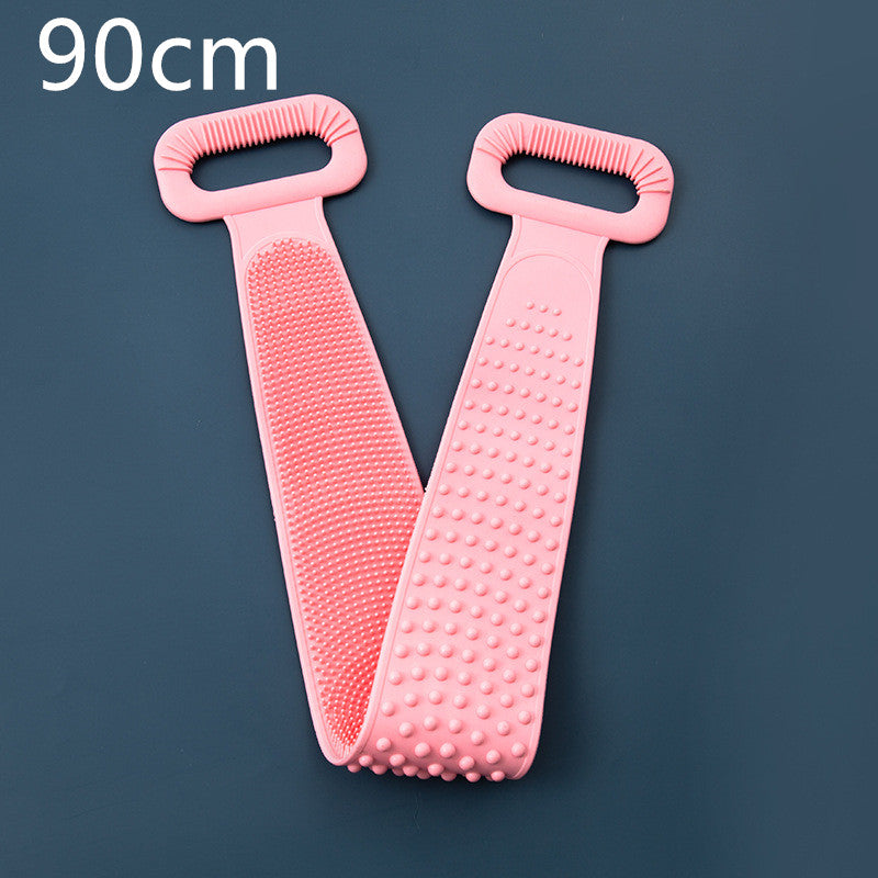 Toalla frotadora para tu cuerpo, toalla de silicona para frotar tu cuerpo, cepillo capilar