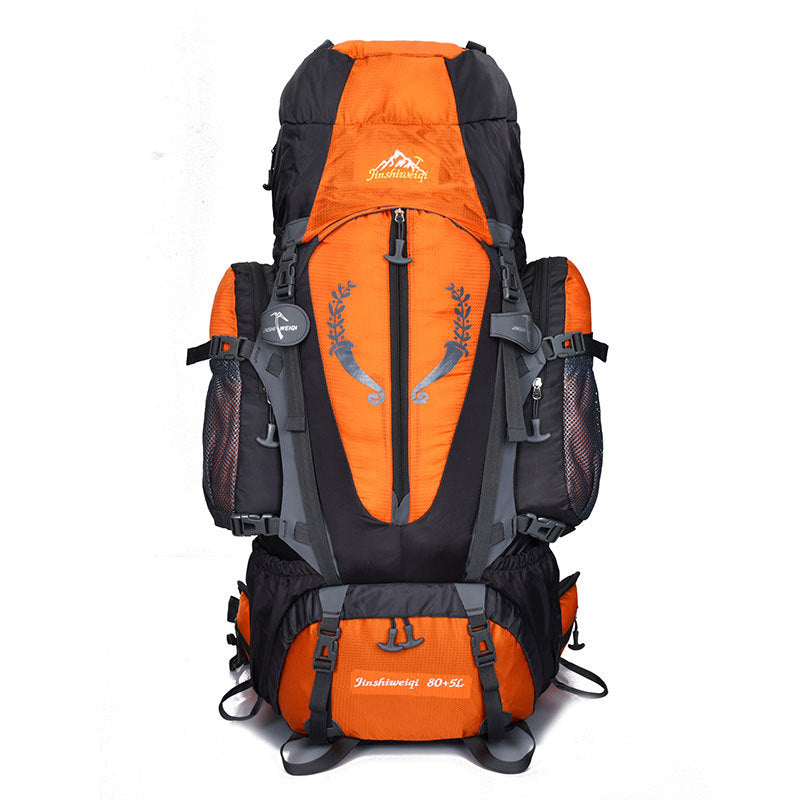 Mochila de montañismo profesional 80L85L mochila al aire libre viaje senderismo al aire libre camping burro tiendas de campaña bolsa