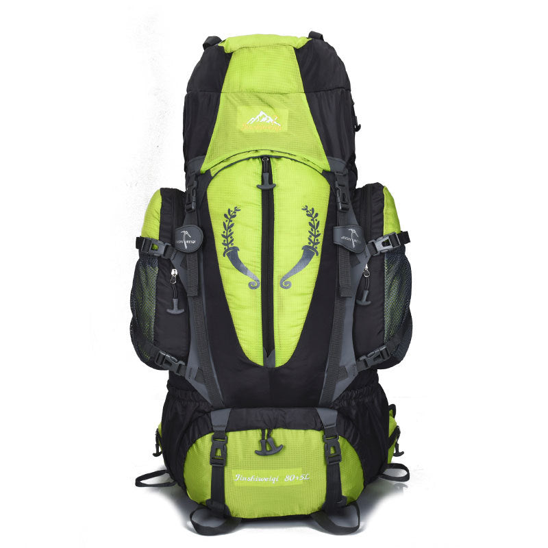 Mochila de montañismo profesional 80L85L mochila al aire libre viaje senderismo al aire libre camping burro tiendas de campaña bolsa