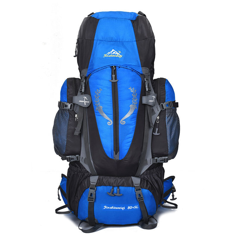 Mochila de montañismo profesional 80L85L mochila al aire libre viaje senderismo al aire libre camping burro tiendas de campaña bolsa