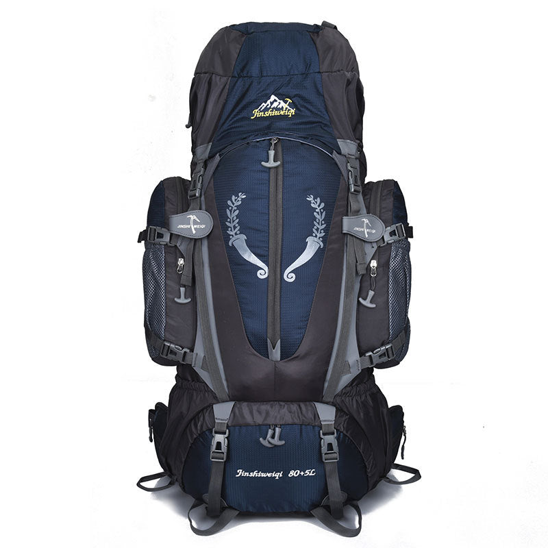 Mochila de montañismo profesional 80L85L mochila al aire libre viaje senderismo al aire libre camping burro tiendas de campaña bolsa