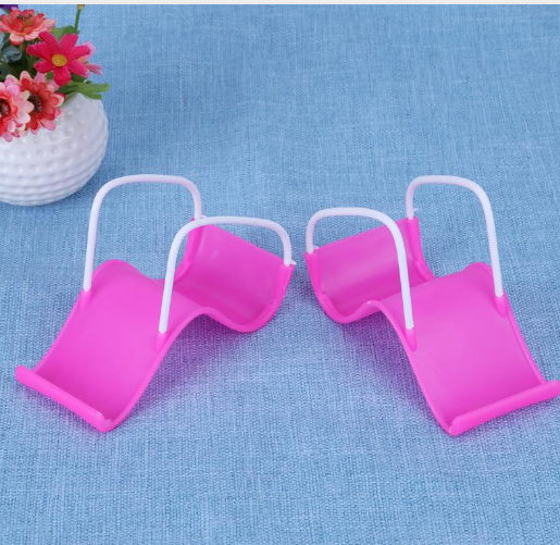 Reposera de la playa para mecedora de playa, silla de salón, muebles de jardín para niñas, muñeca Likrtyny.