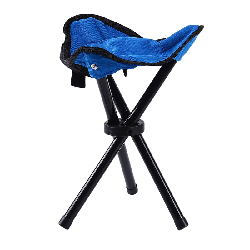 Silla plegable para acampar, fácil de plegar y fácil de transportar.
