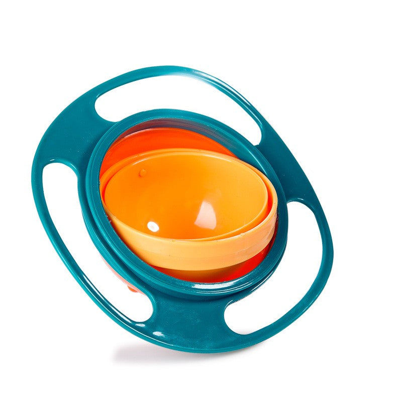 Plato tipo tazón universal a prueba de derrames para tu bebé, plato antiderrapante con rotación de 360 grados, calidad exccelente