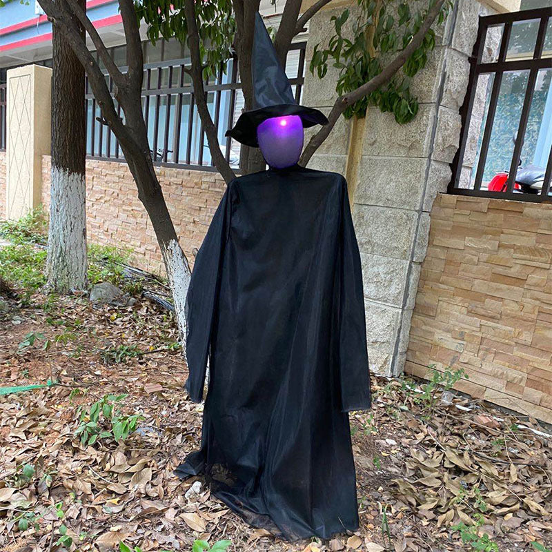 BRUJAS Accesorios de halloween, Decoración Brujas con LUZ, guirnalda de 3 grandes