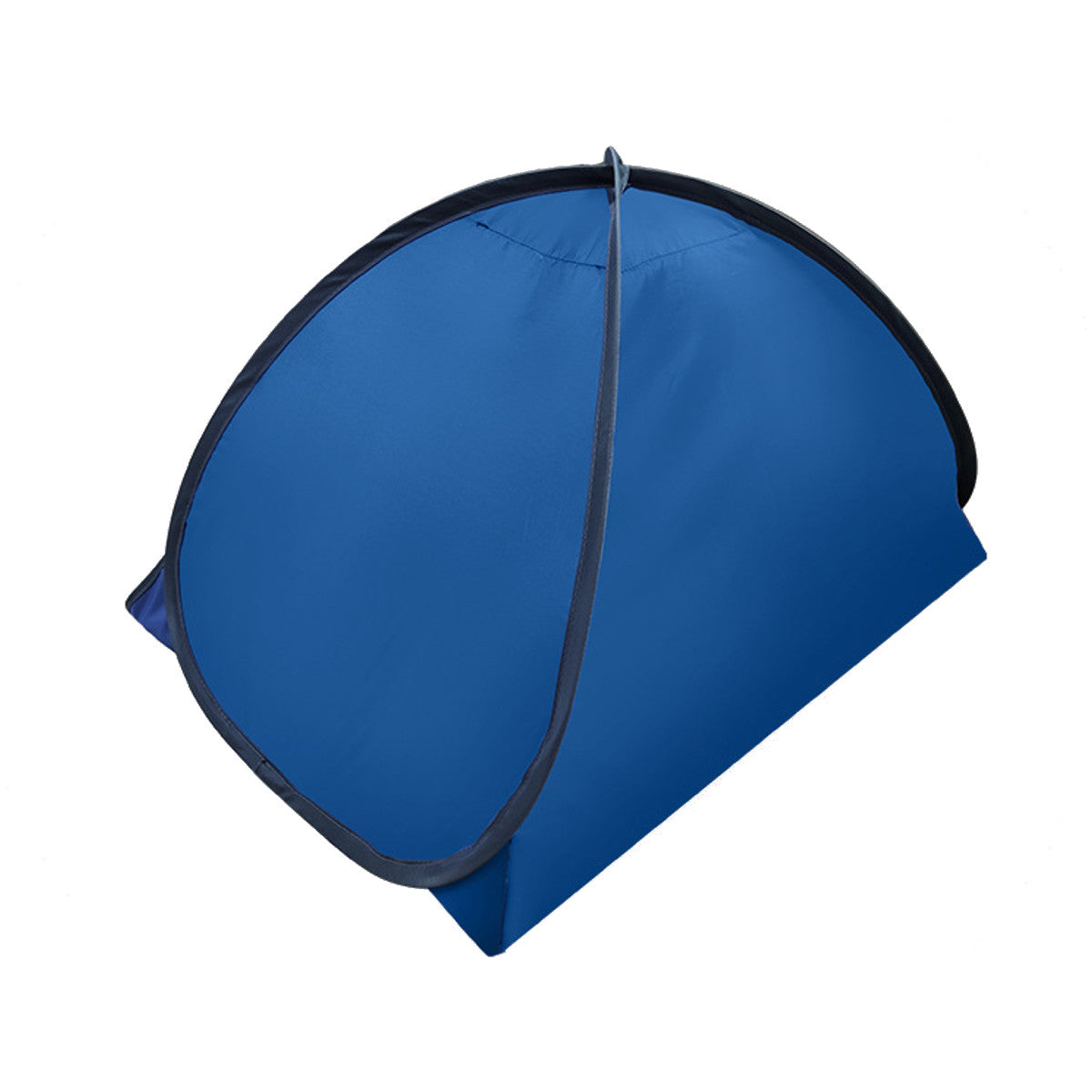 Tienda de campaña con sombra para la playa, Refugios para el sol, refugios para camping, toldo portátil, toldo resistente al viento y a prueba de arena (azul zafiro, M)