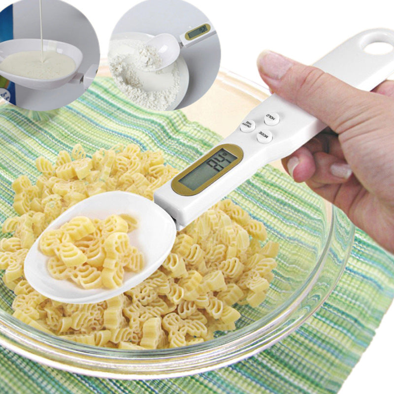 Báscula Digital LCD para cocina, cuchara medidora de peso para alimentos, gramos de café, té, azúcar, cuchara, báscula, herramientas de cocina