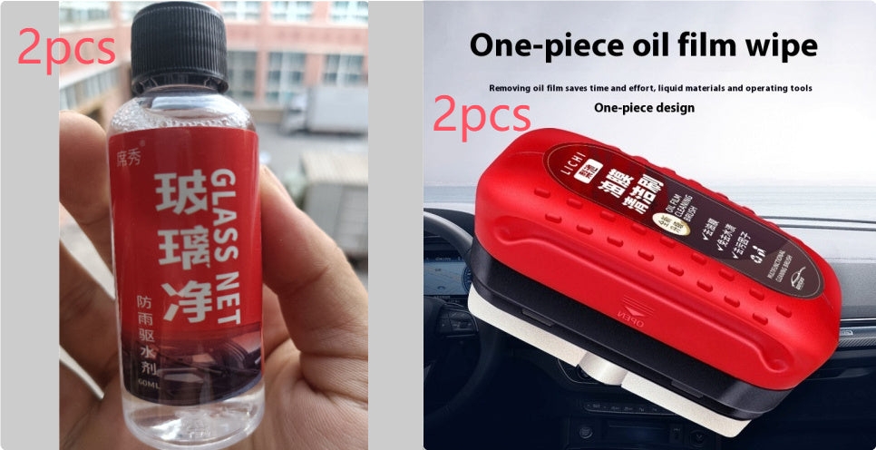 Cepillo Limpiador de Vidrios para Auto – Elimina Aceite, Suciedad y Mejora la Visibilidad
