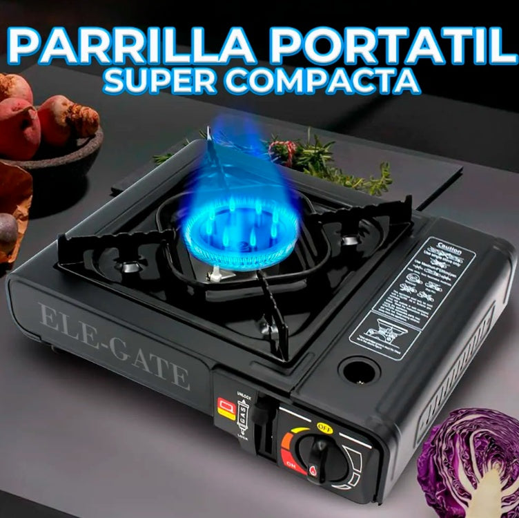 Estufa Portátil a Gas Butano | Cocina Caliente y Seguridad para Preppers y Outdoor