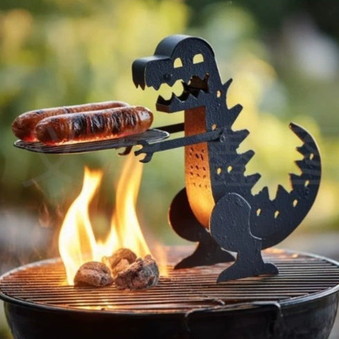 Herramienta Creativa de Barbacoa – Modelado Divertido de Salchichas, figura de gozilla y mas