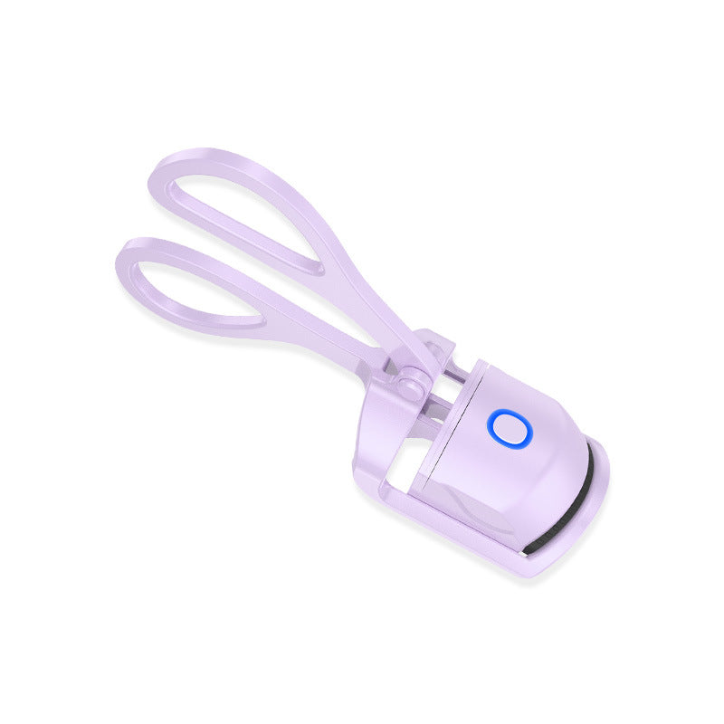 Rizador de pestañas eléctrico con calor, Rizador con Control de temperatura eléctrico, Mini rizador de pestañas carga portátil eléctrico