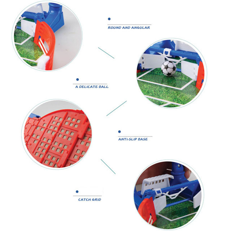 Mini juego de mesa de fútbol, juego de mesa, juguetes de fútbol para niños, deporte educativo, juegos de mesa portátiles al aire libre, juguetes de pelota